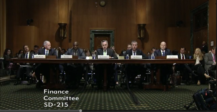 PBMs face the Senate Finance Committee